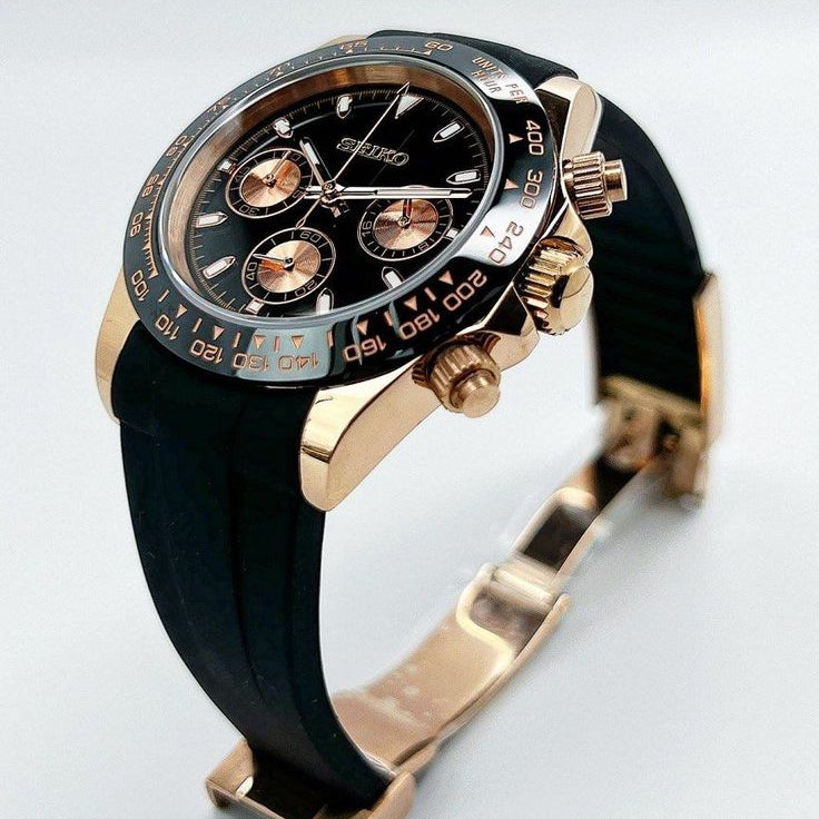 Seiko Speedtona Black/Gold