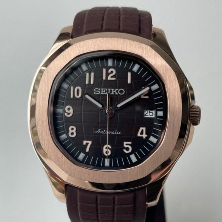 Seiko Seikonaut Brown/Gold