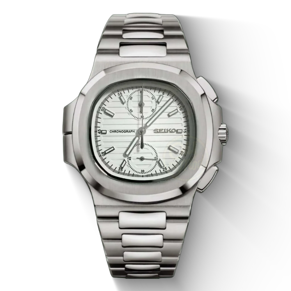 Seiko Nautiko Chronograph White