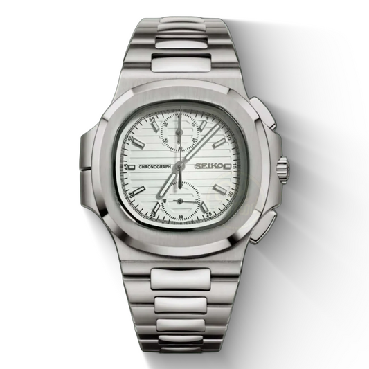 Seiko Nautiko Chronograph White
