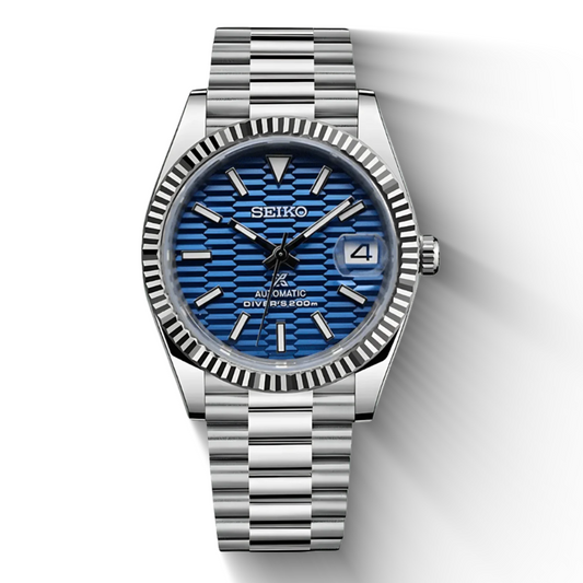 Seiko Date Blue