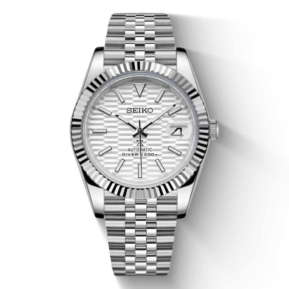 Seiko Date Classic White
