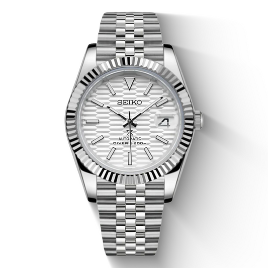 Seiko Date Classic White