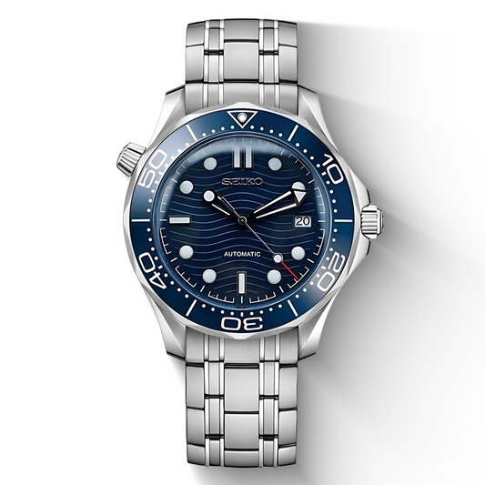 Seiko Sea Mod Blue