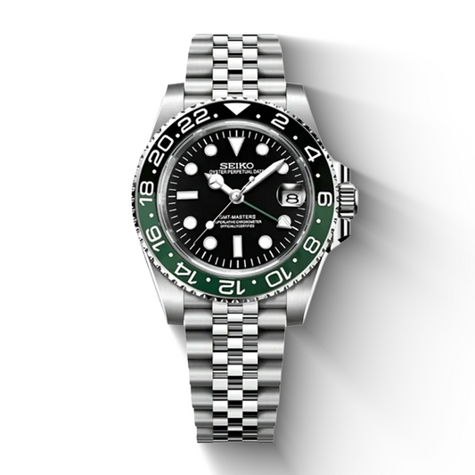 Seiko Mod GMT Bruce Wayne