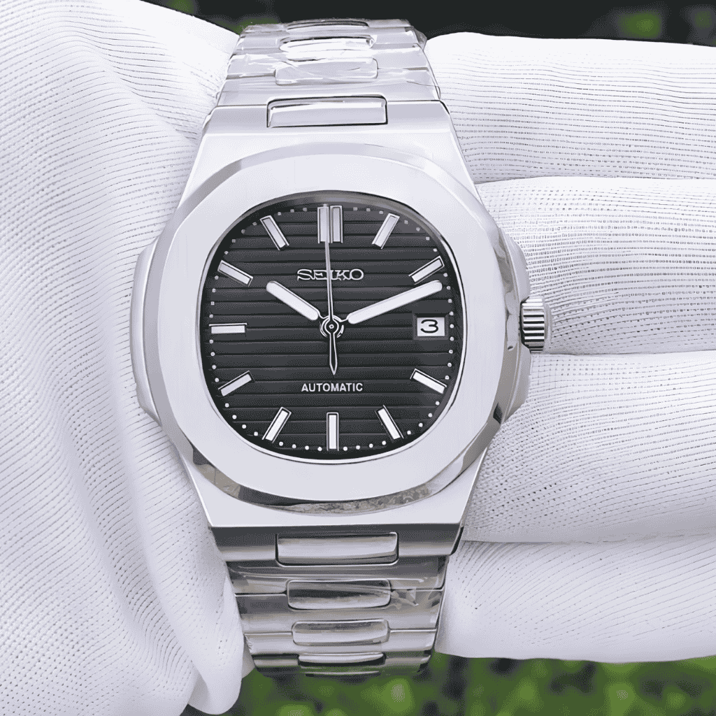 Seiko Nautiko Silver Black
