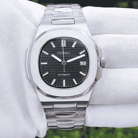Seiko Nautiko Silver Black
