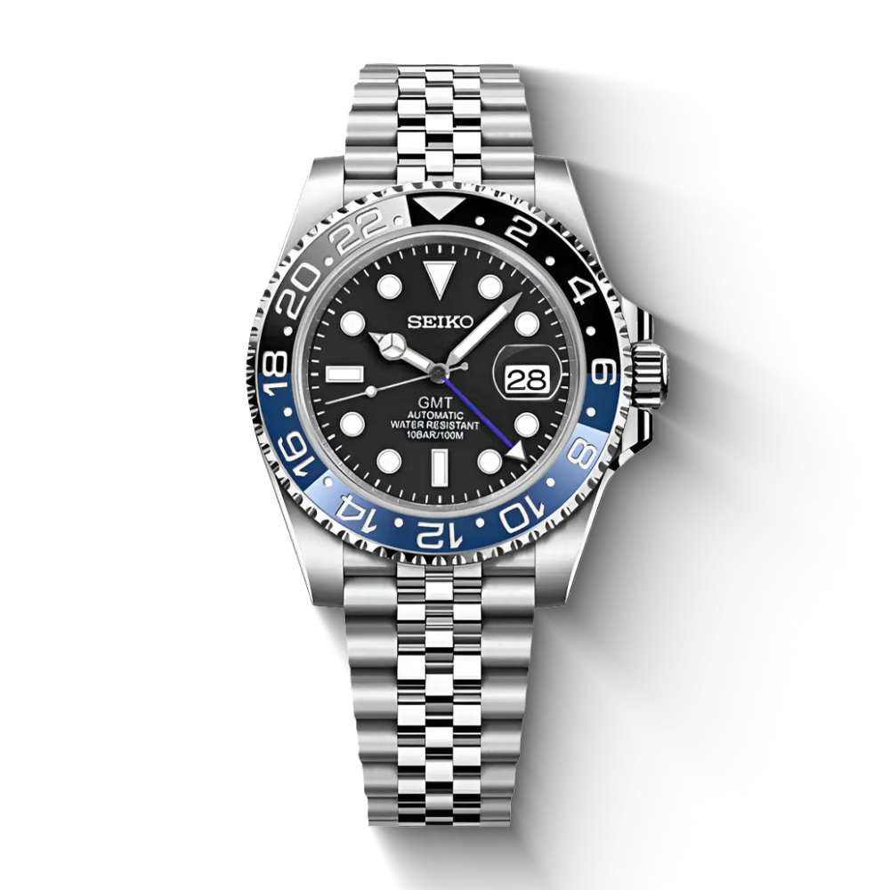 Seiko Mod GMT Batman