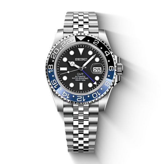 Seiko Mod GMT Batman