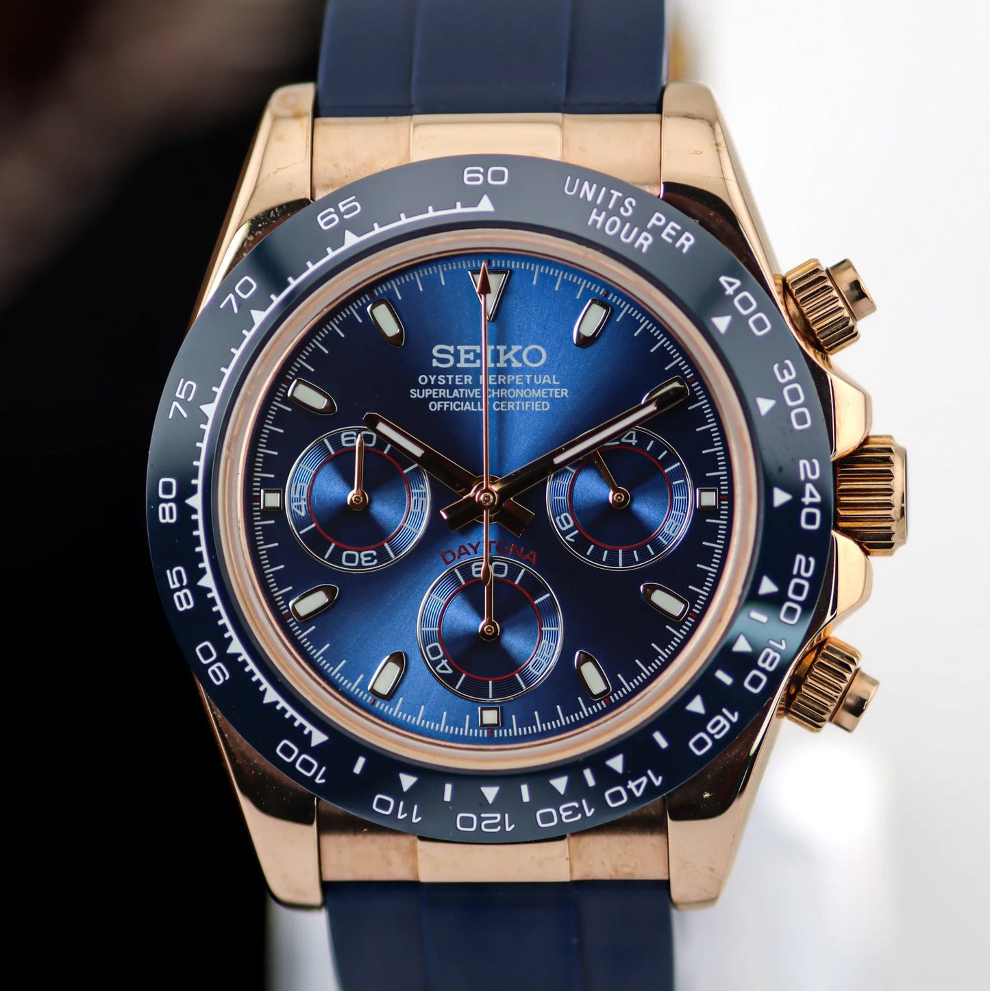 Seiko Speedtona Blue/Gold