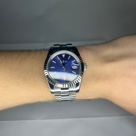 Seiko Date Blue