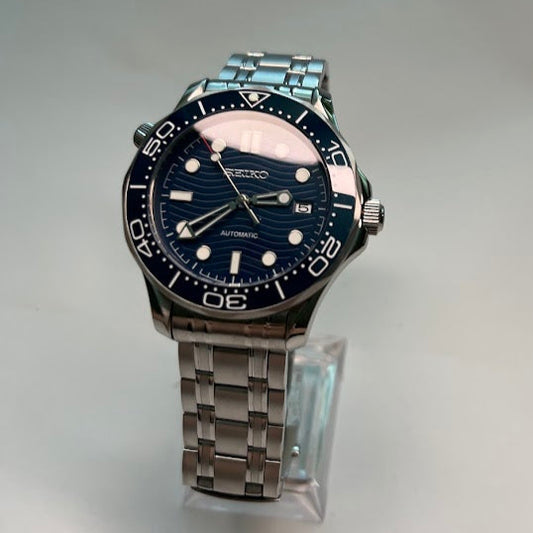 Seiko Sea Mod Blue