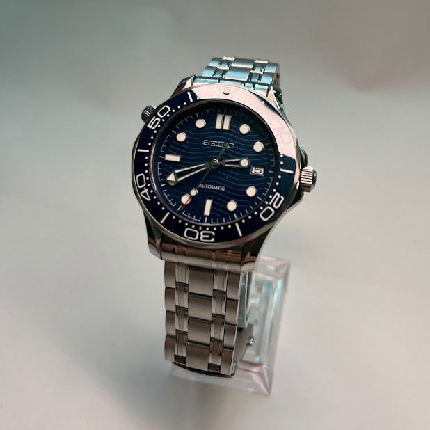 Seiko Sea Mod Blue