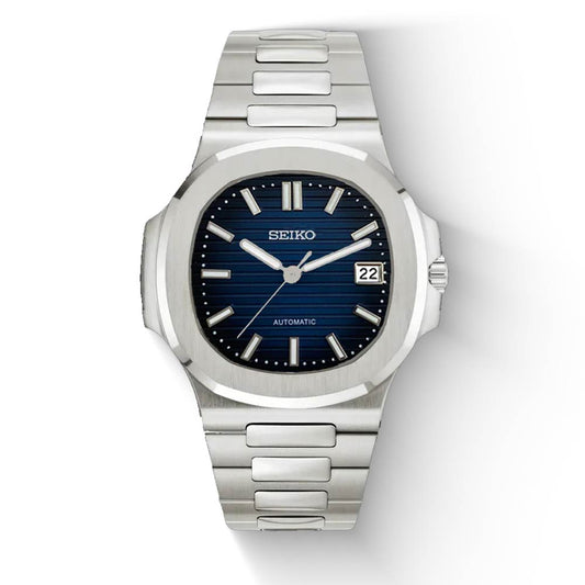 Seiko Nautiko Blue Dark Edges