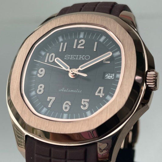 Seiko Seikonaut Brown/Gold