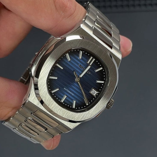 Seiko Nautiko Blue Dark Edges