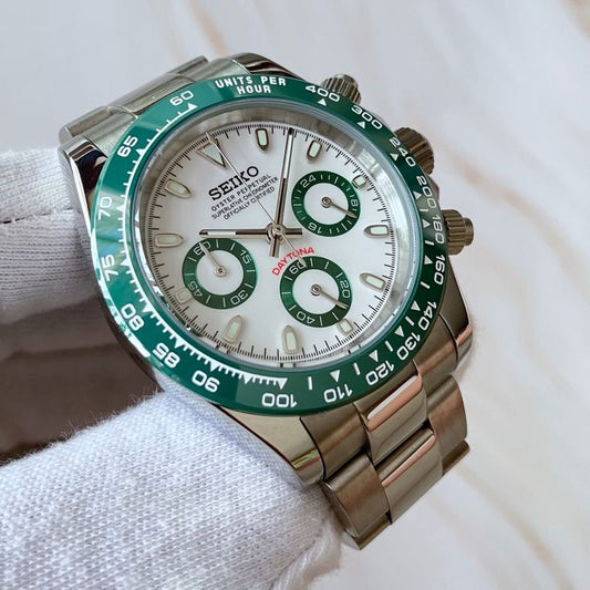 Seiko Speedtona White/Green