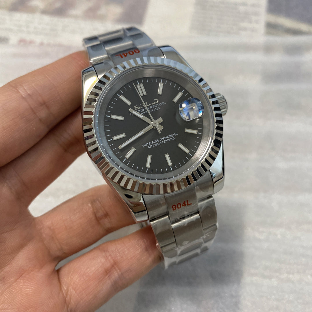 Seiko Date Black