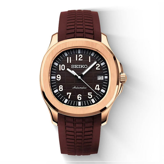 Seiko Seikonaut Brown/Gold