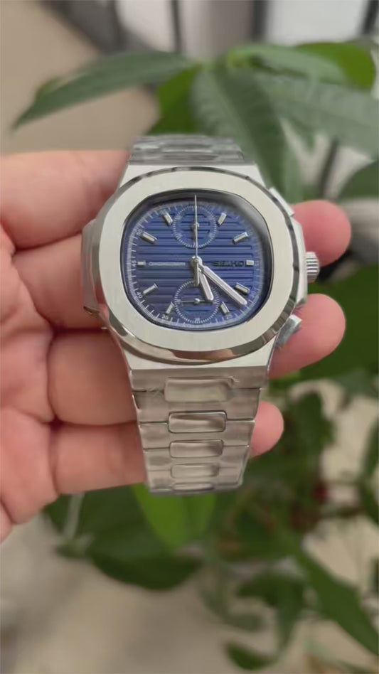 Seiko Nautiko Chronograph Blue