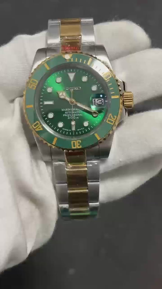 Seiko Subdiver Two Tone Green
