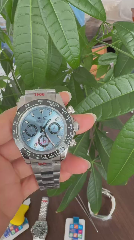 Seiko Speedtona Ice Blue