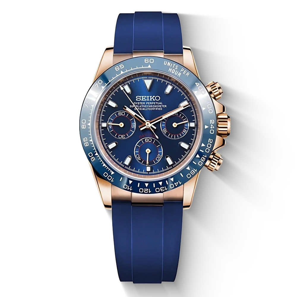 Seiko Speedtona Blue/Gold