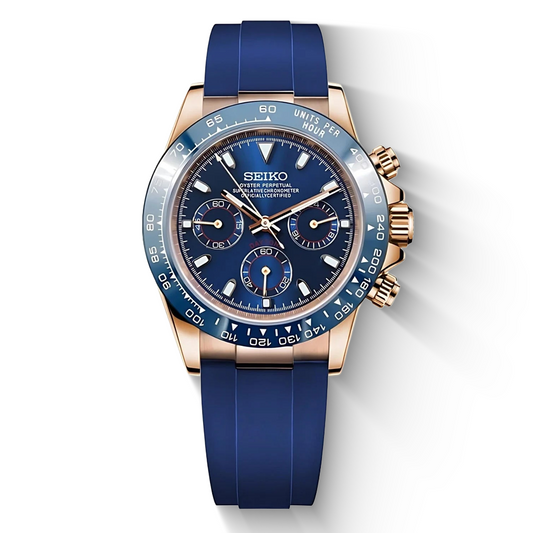 Seiko Speedtona Blue/Gold